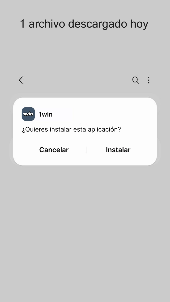 Install the 1win app on your device to access the best odds.