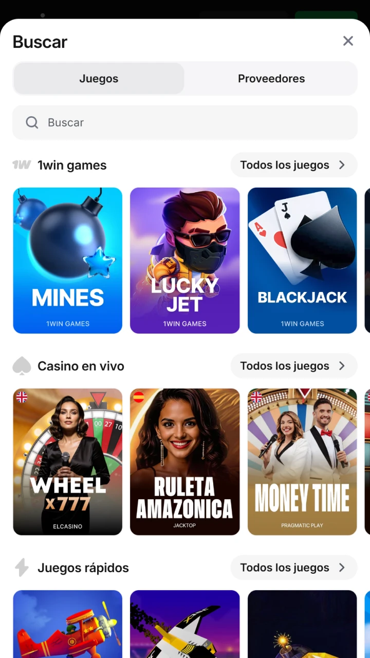Search for Aviator in the vast and modern catalog of fast games at the 1win casino.