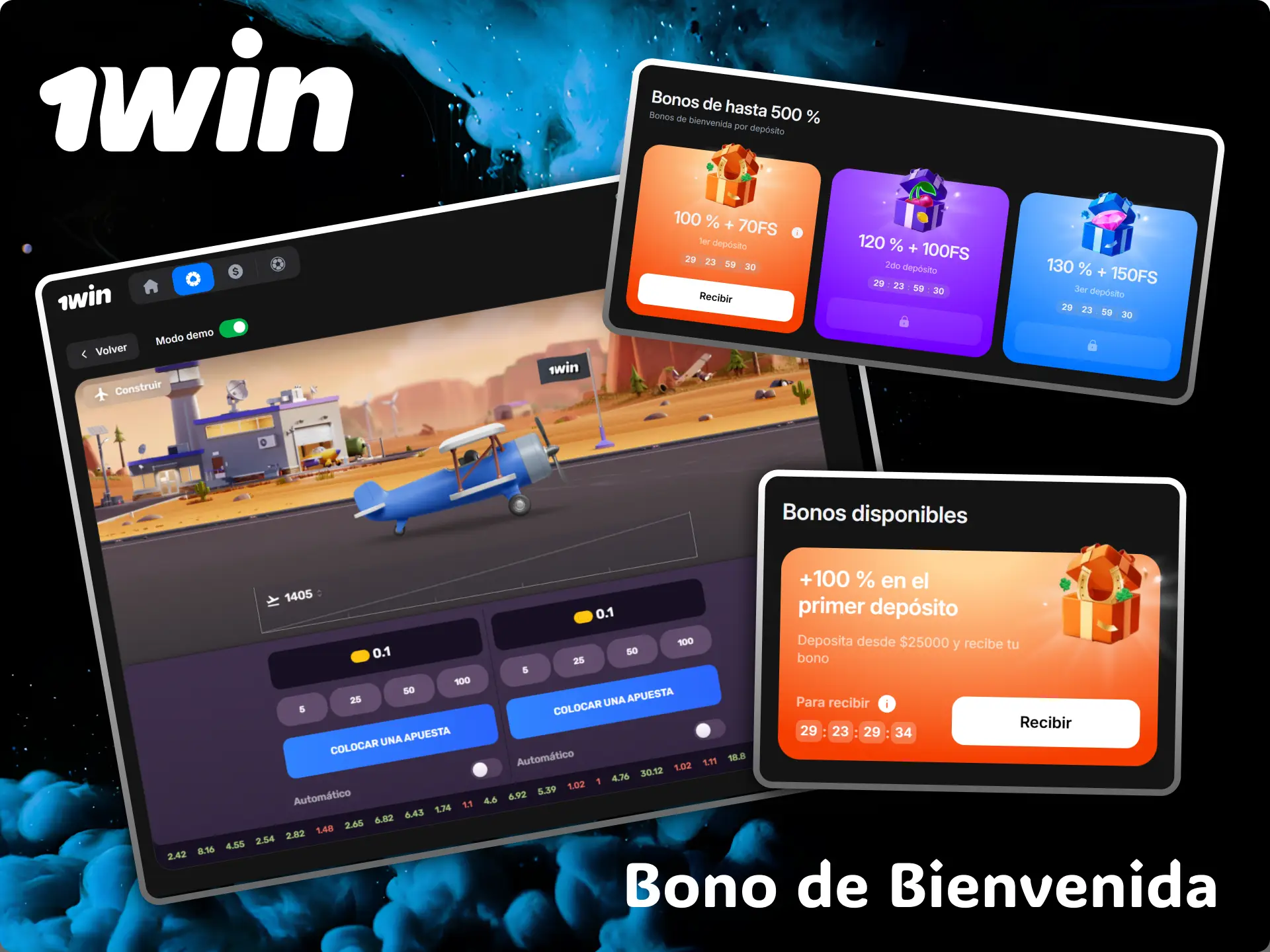 Claim your magnificent welcome bonus at 1win casino and fly high at Aviatrix.