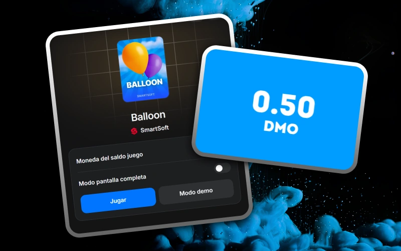 Try the demo version of Balloon for free and risk-free at 1win casino.