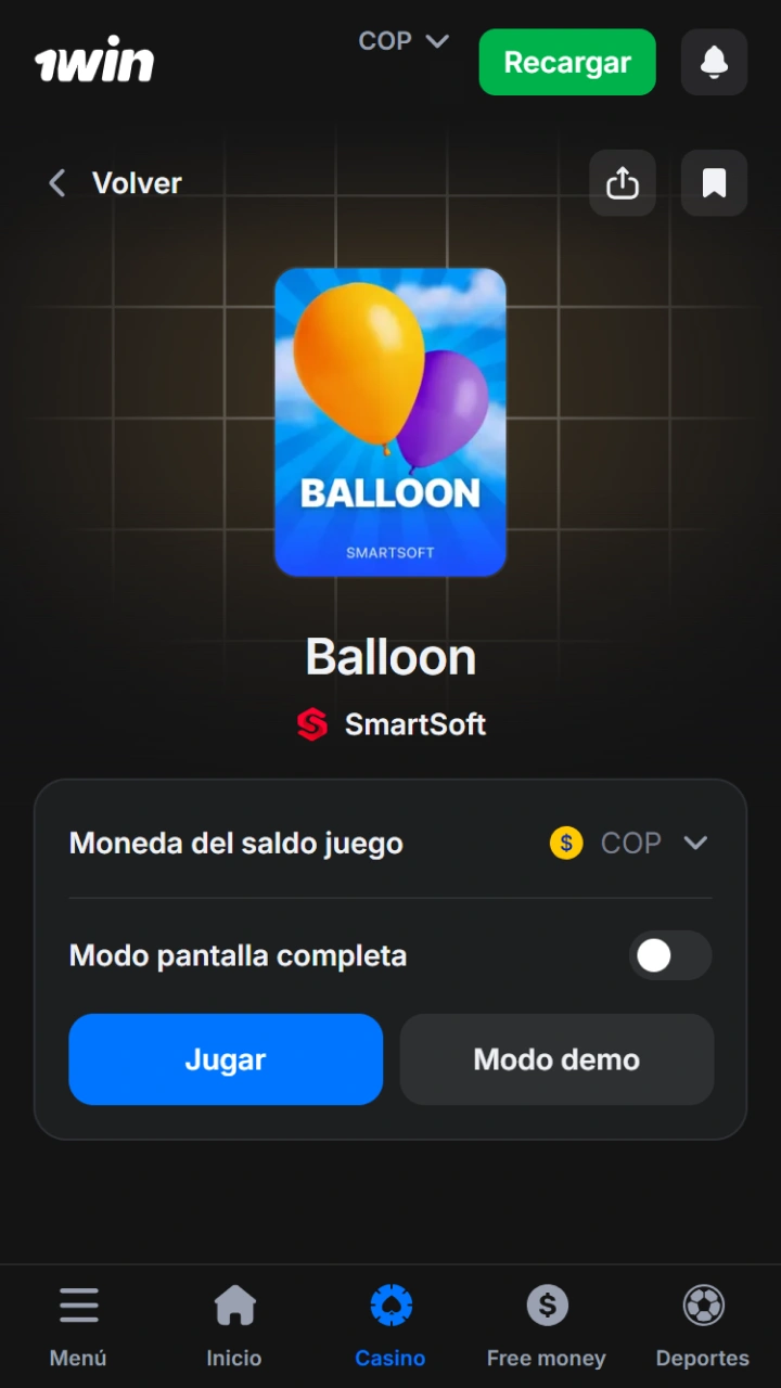 Start the exciting Balloon game at 1win casino and multiply your balance today.