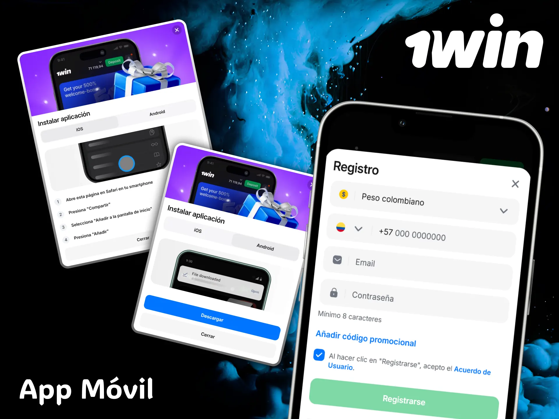 Download the optimized 1win mobile app to play Blackjack anywhere.