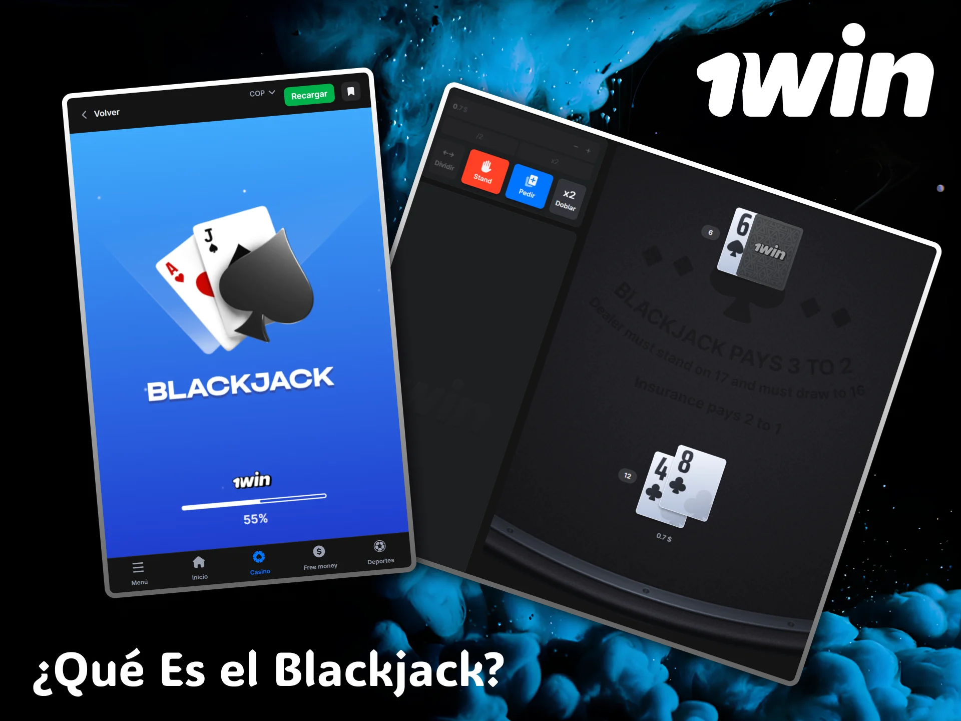 Discover what Blackjack is and learn how to beat the dealer at 1win casino.