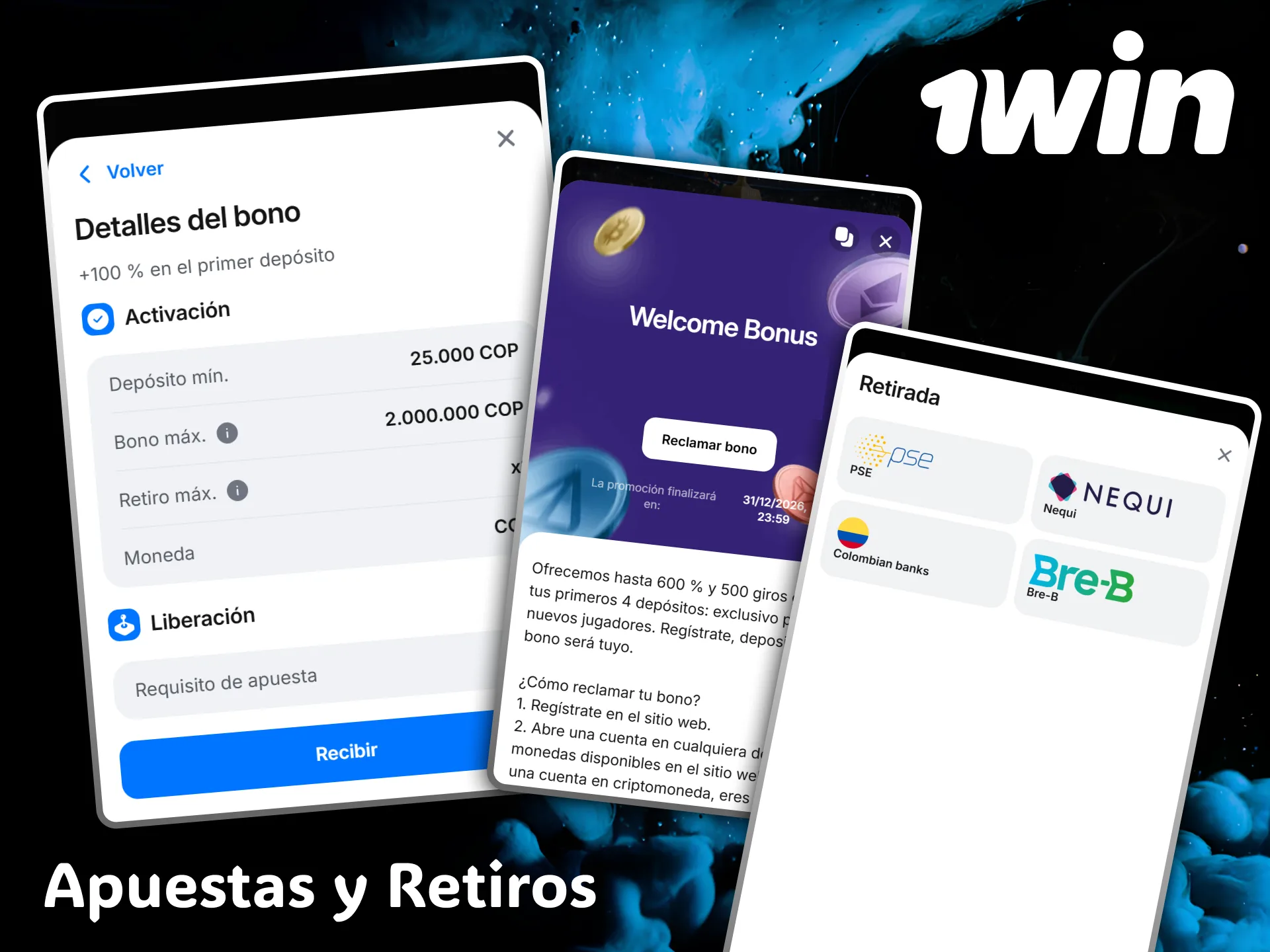 Check the betting and withdrawal conditions to collect your winnings at 1win.