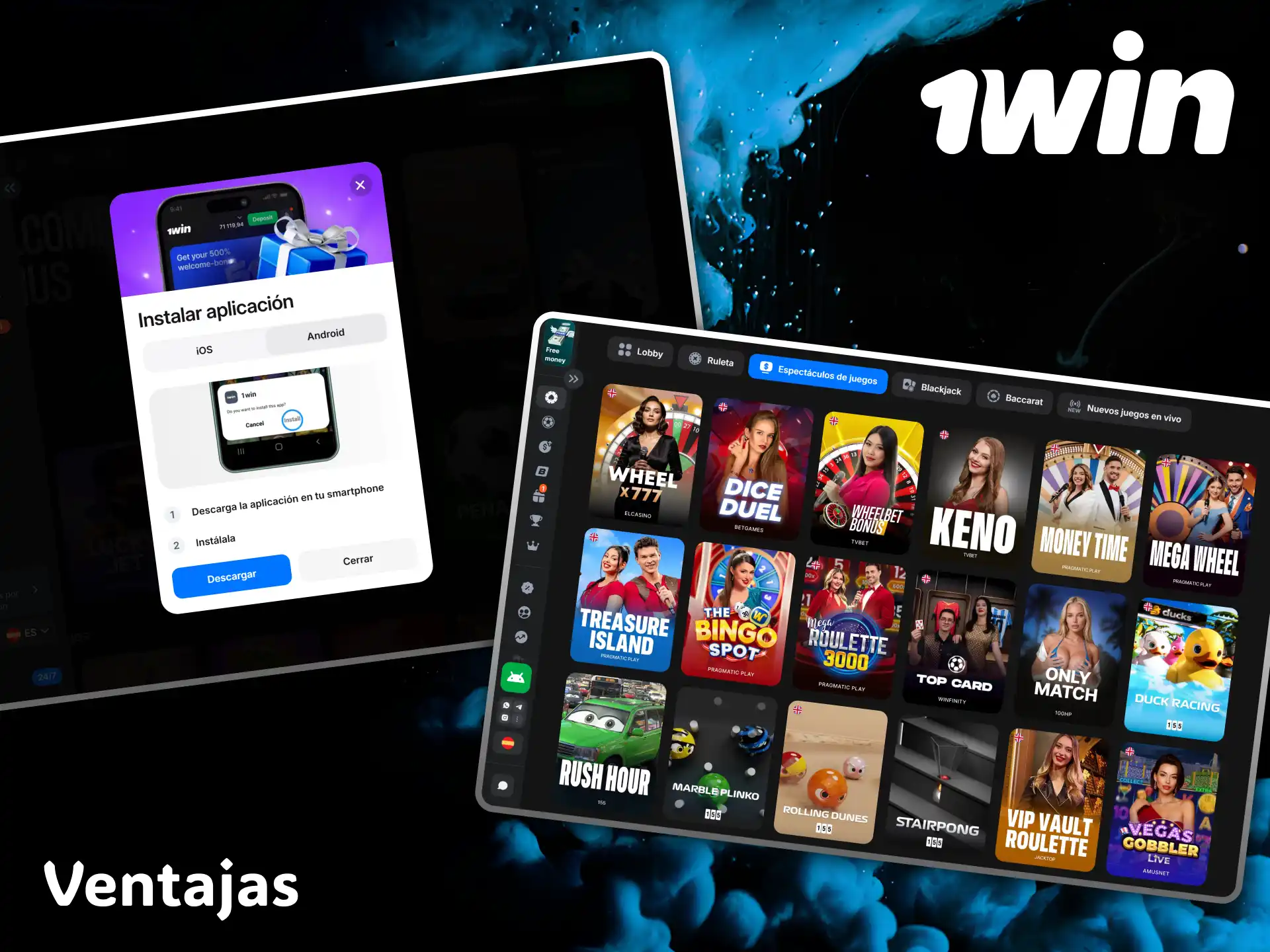 The 1win casino app stands out for its great advantages and smooth gameplay.