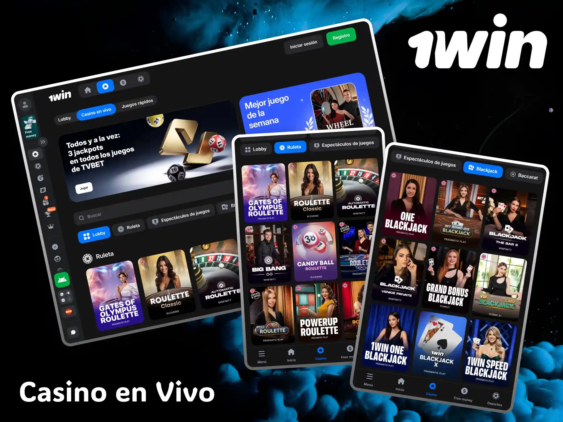 Enjoy a realistic and exciting gaming experience at the 1win live casino.