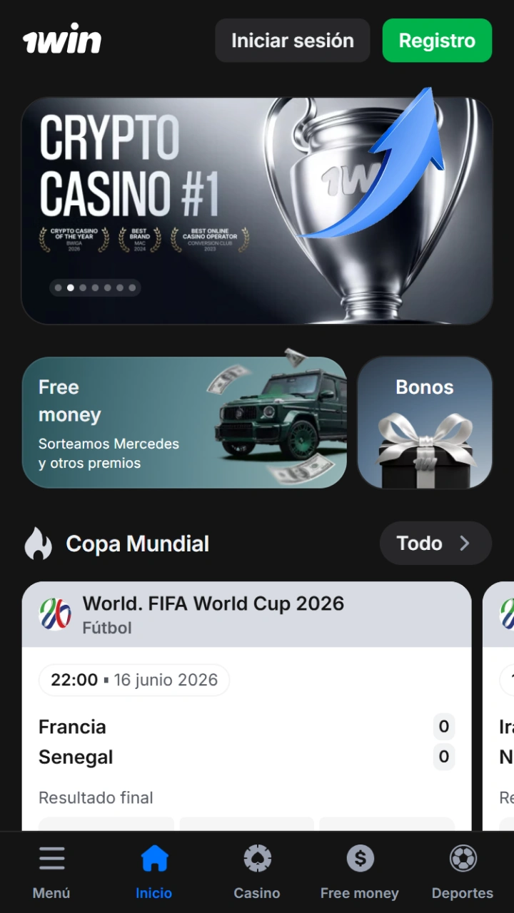 Visit the official website and discover the best entertainment platform on 1win.