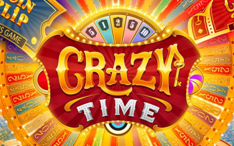 Feel the excitement live and win multiplier prizes with the fun Crazy Time at 1win casino.