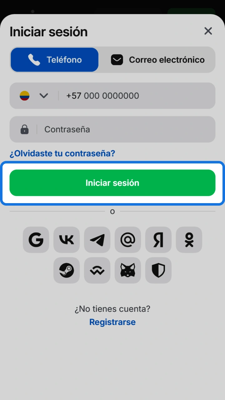 Log in to your account to manage your funds securely at 1win.