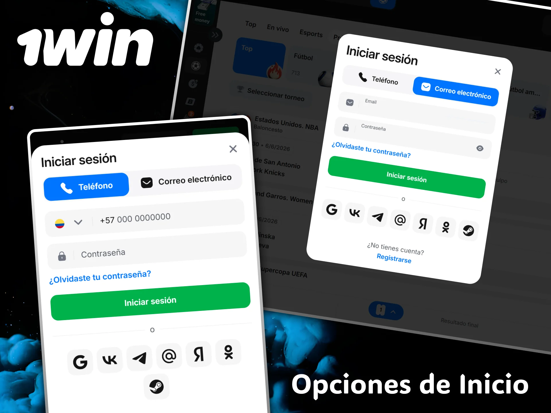 1win casino offers multiple and convenient start options for greater user convenience.
