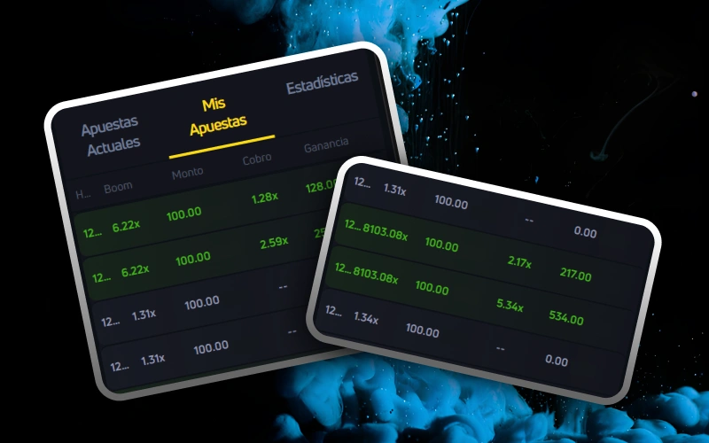 Check out JetX's detailed statistics to improve your strategies on the 1win platform.