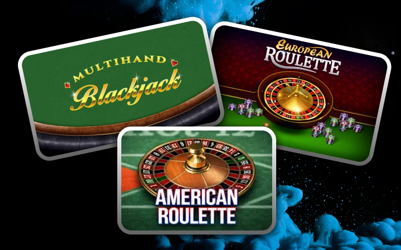The 1win casino offers a fantastic and classic variety of interactive table games.