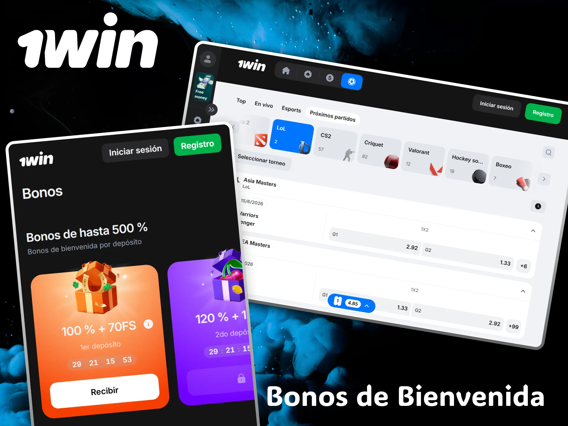 Claim your generous welcome bonus to multiply your LoL plays at 1win.