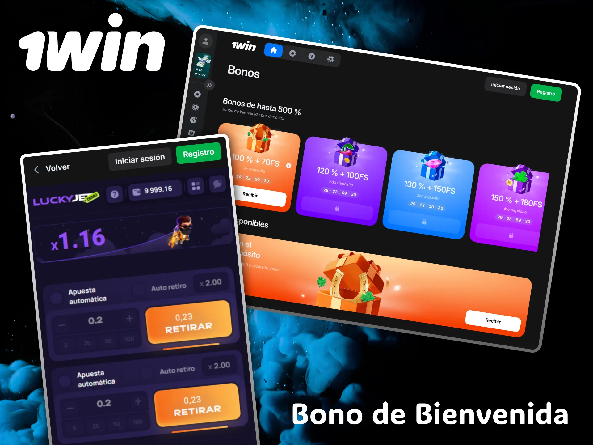 Claim your magnificent welcome bonus at 1win casino to multiply your flights with Lucky Jet.