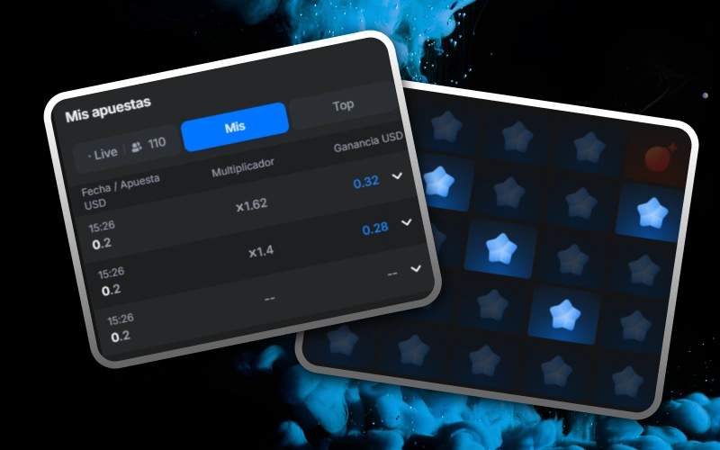 Check real-time statistics to optimize your bets in the 1win Mines game.