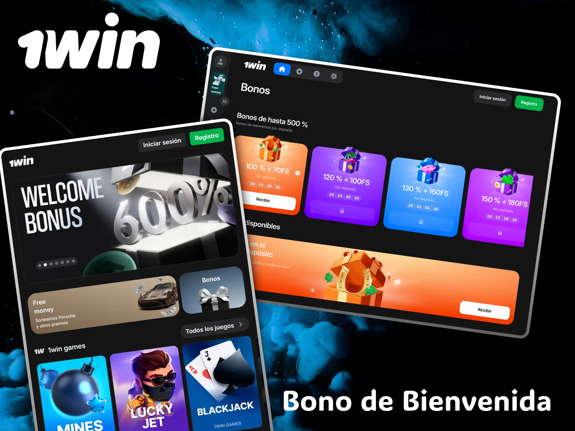 1win casino welcomes you with an impressive welcome bonus that will allow you to play and win in the Mines game.