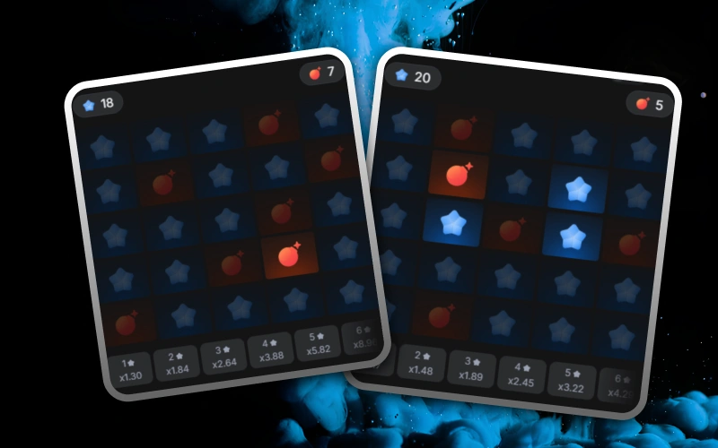 Increase the number of mines in the 1win Mines game to multiply your potential income.