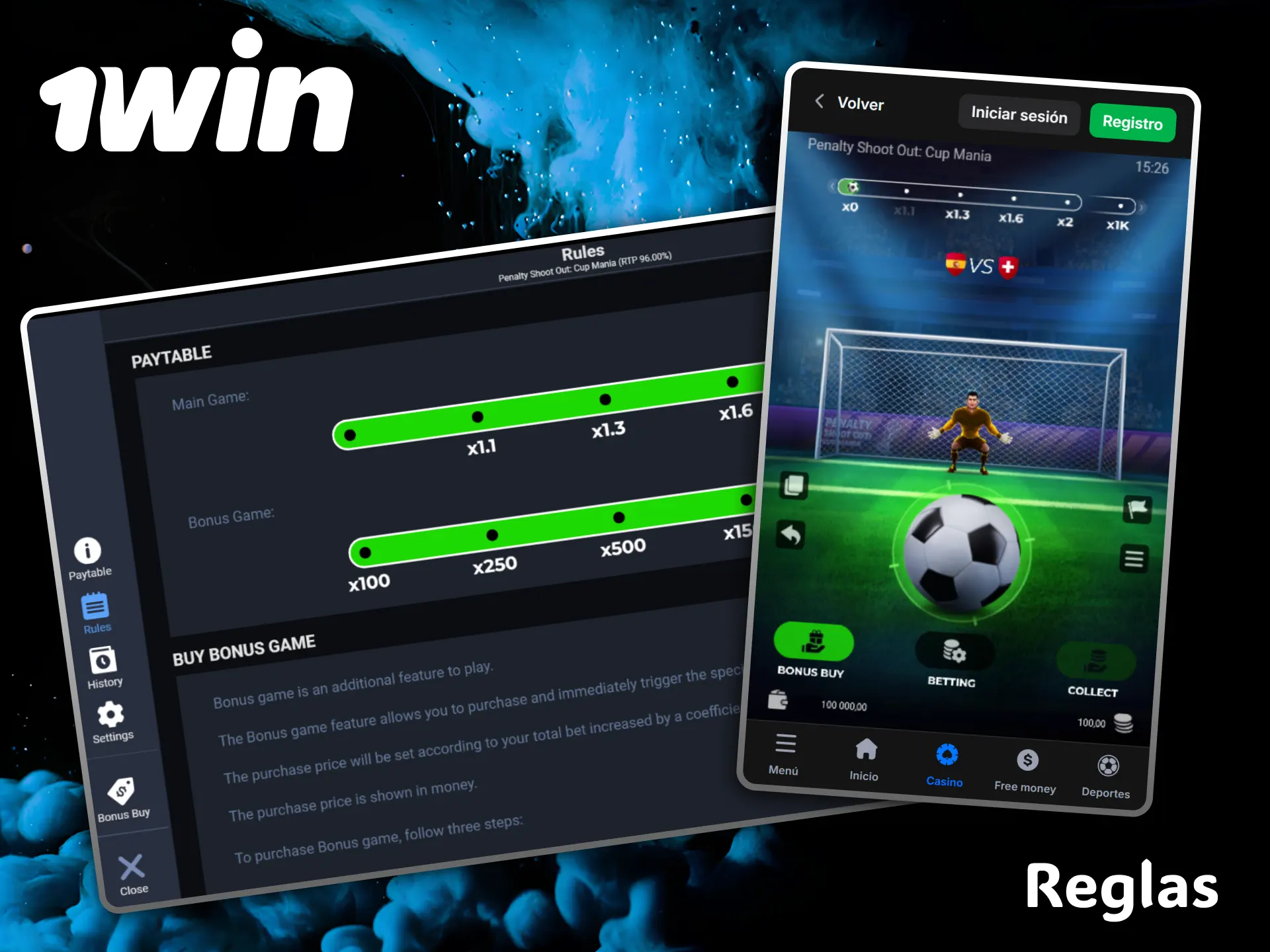 Learn the clear rules of Penalty Shoot-out to secure amazing prizes inside the 1win casino.