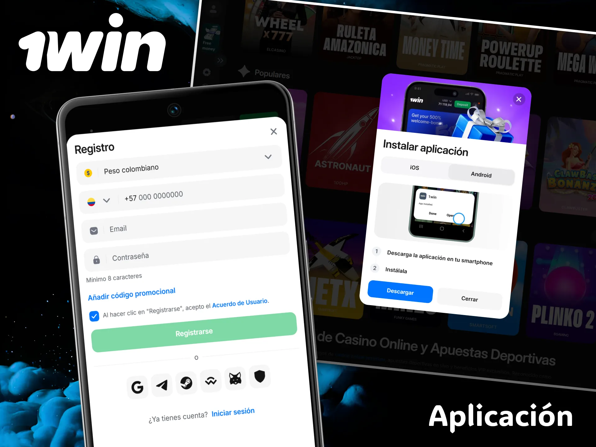 Download the excellent 1win mobile app to enjoy the game wherever you are.