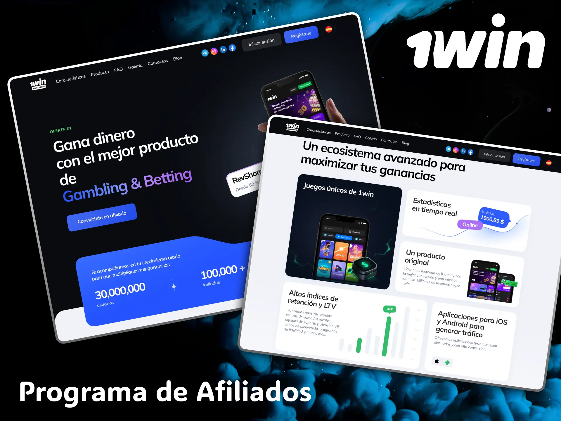 Maximize your monthly income by joining 1win's profitable official affiliate program today.