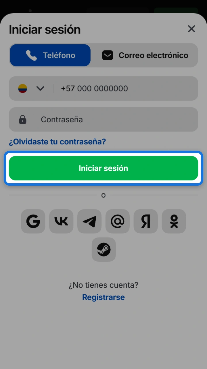 Access your personal account securely to start earning on 1win.