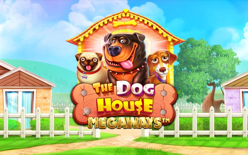 Multiply your winnings with the fun puppies from The Dog House Megaways at 1win casino.