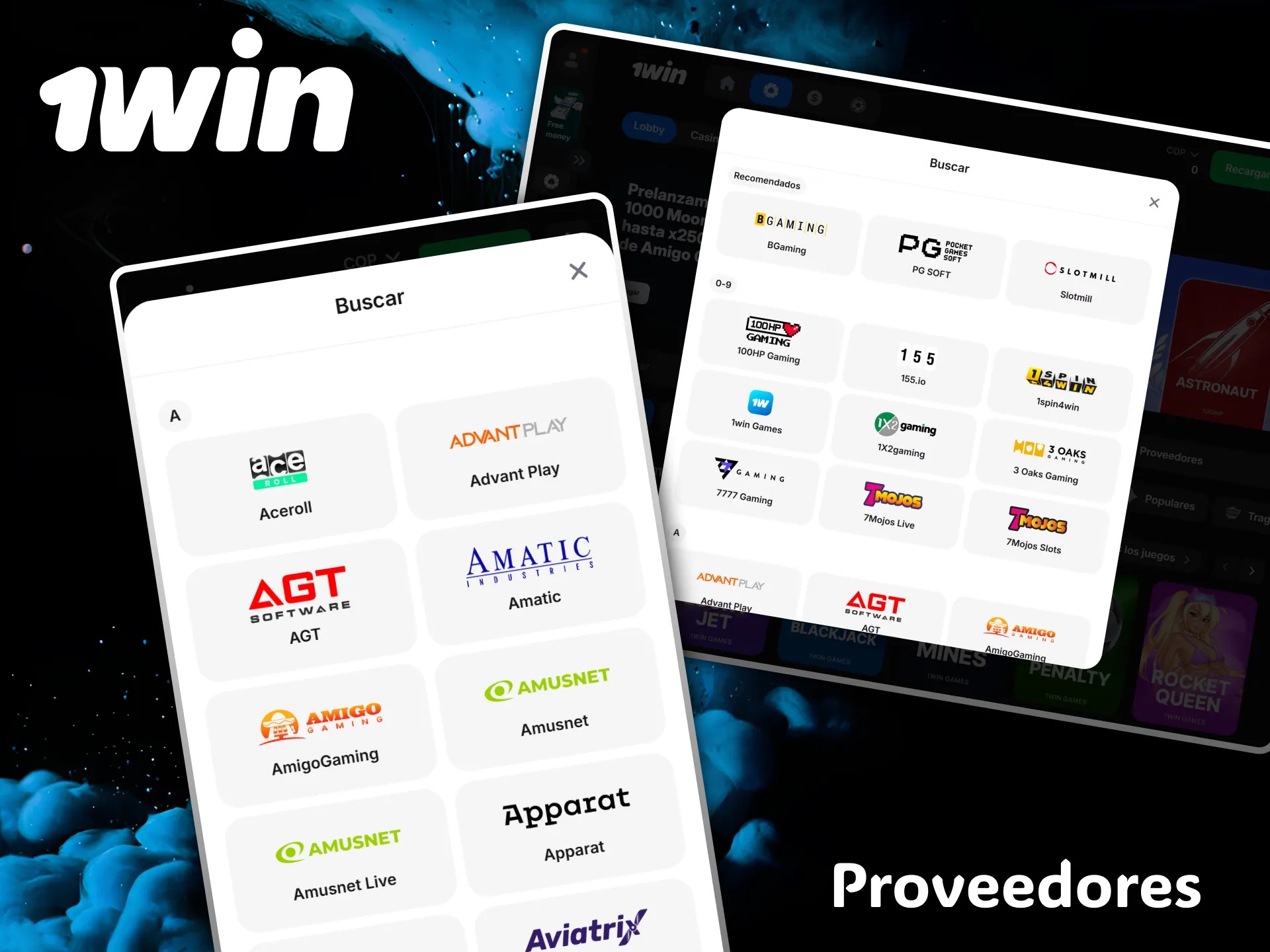 1win casino collaborates with the world's best providers to offer high-quality games.